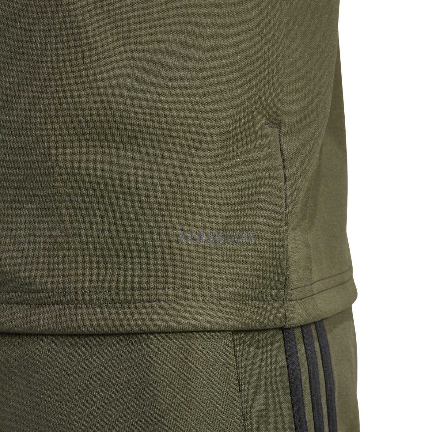 Adidas Squadra 25 Trainingsjack Donkergroen Zwart Oranje