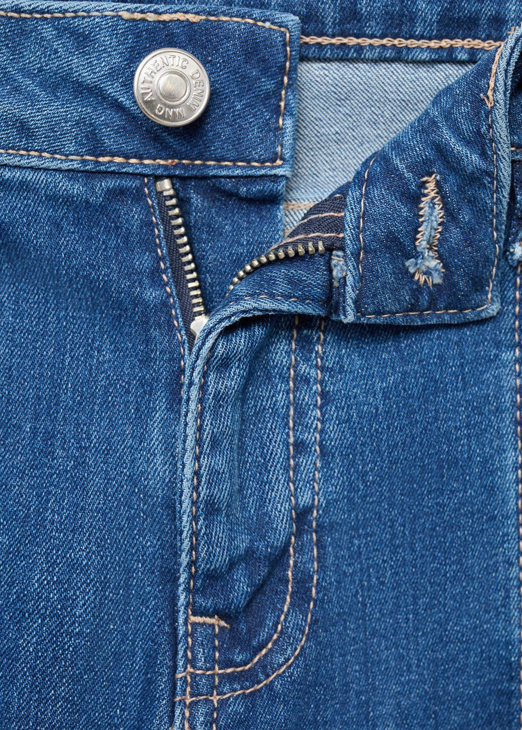 MANGO TEEN flared jeans medium blue denim