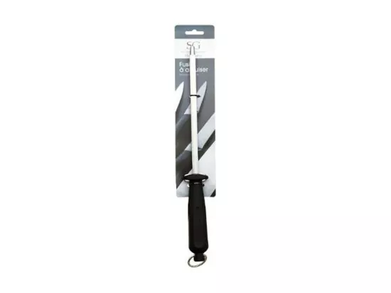 Fusil à Aiguiser Pour Couteaux 31cm Noir