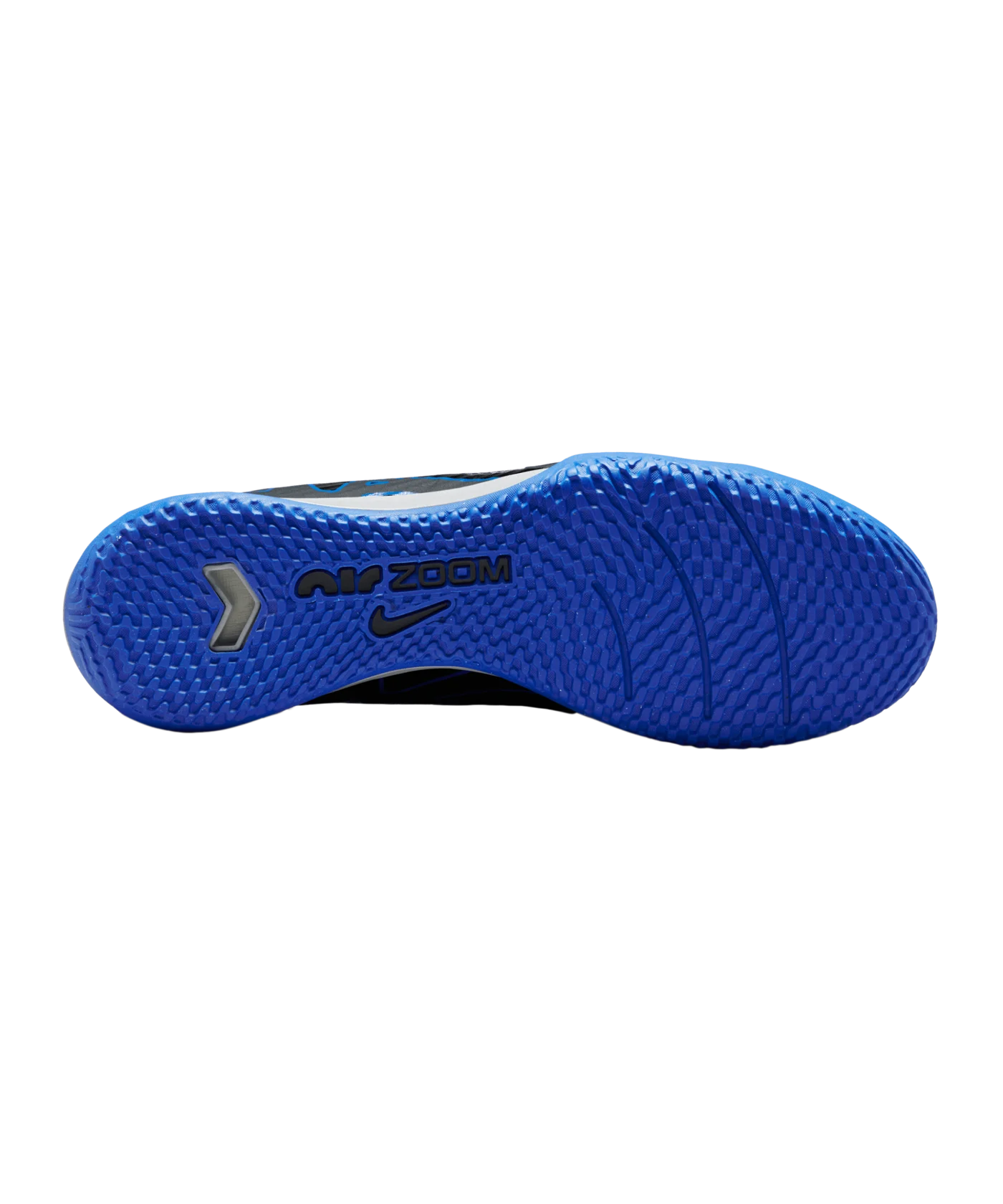 Nike Air Zoom Mercurial Vapor XV Academy IC Halle Shadow Schwarz Silber Blau F040