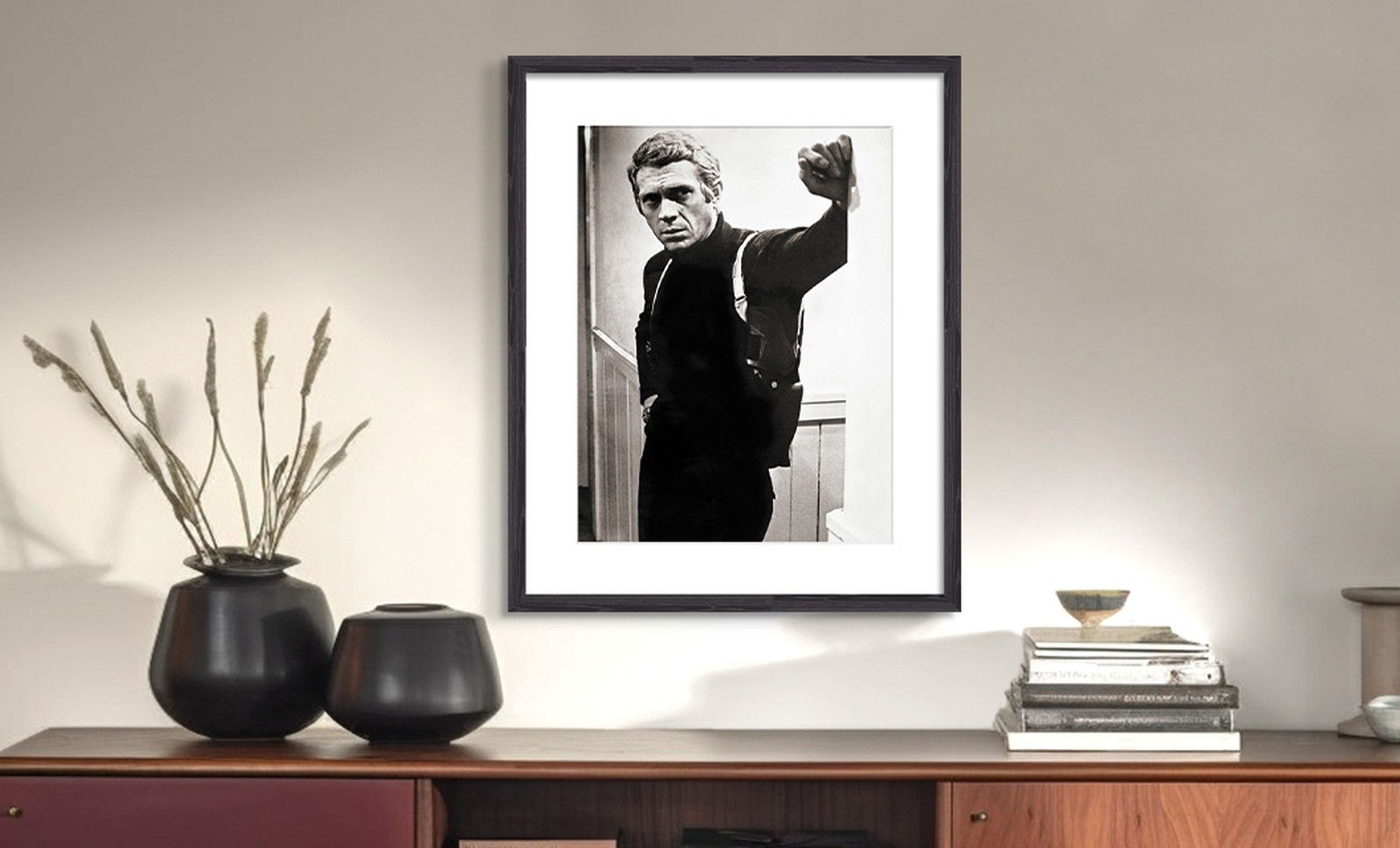 Steve McQueen in Bullitt by Classic Collection I - Darlings - Small Limited Edition. 30x40.