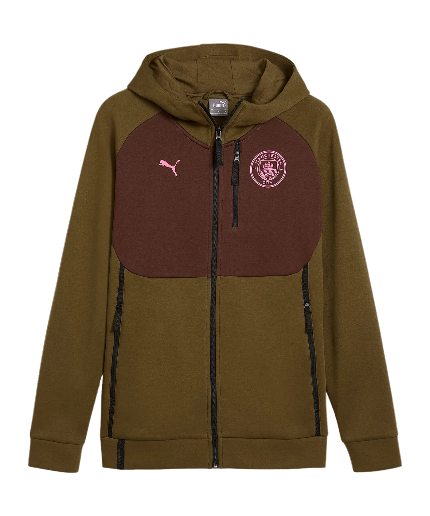 PUMA Manchester City PUMATECH Kapuzenjacke Grün F59