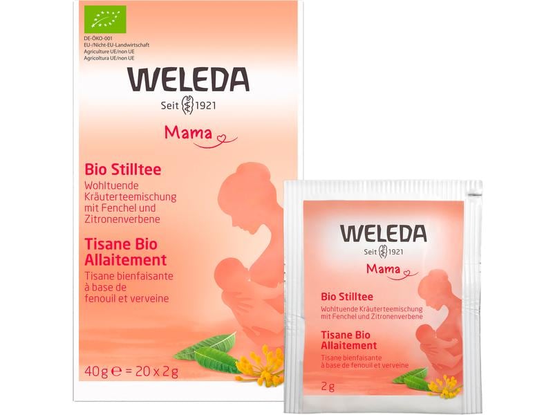 WELEDA Stilltee Bio 20 Stk. Bio Stilltee mit sorgfältig ausgewählten Bio-Kräuter