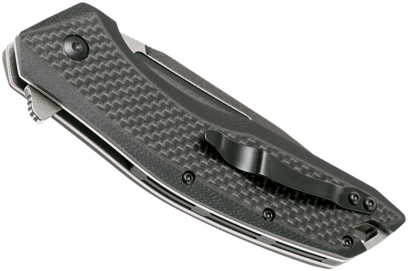 Kershaw Flourish 3935 zakmes, carbonfiber/G10