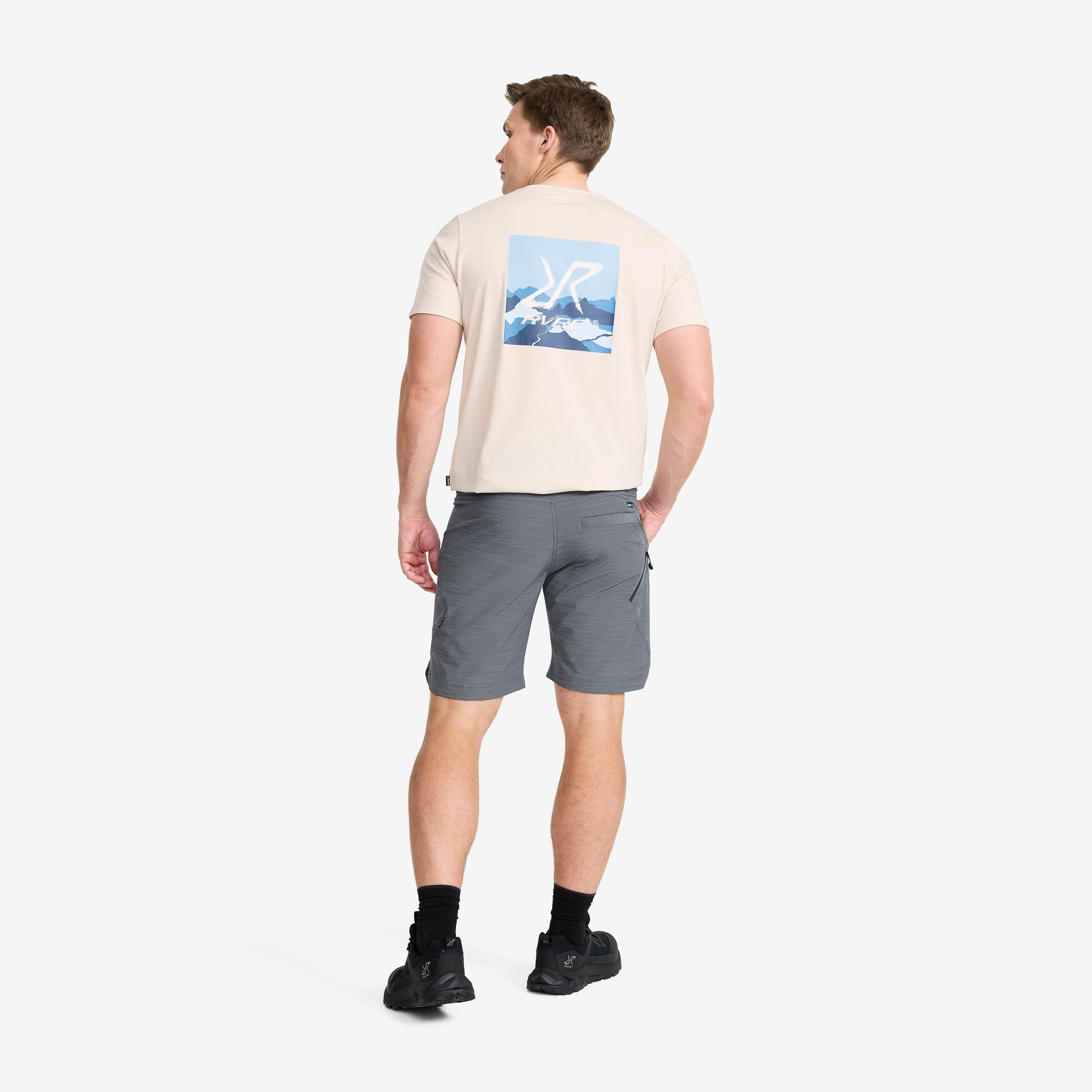 Hike & Dive Shorts Herre Turbulence Blue