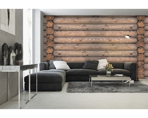 Vliesbehang 2214 VEXXL houten wand 3-delige set 312 x 219 cm