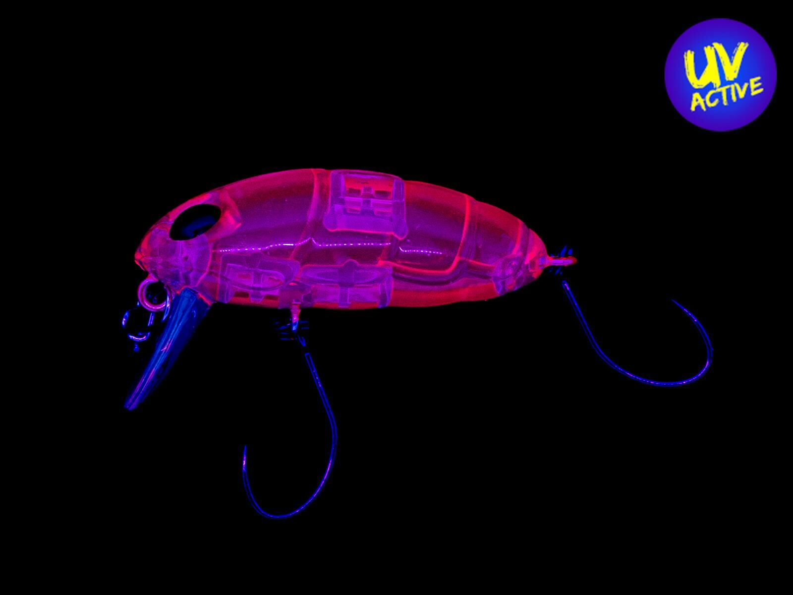 Crankin Boss Pupa Shallow (270) Clear Pink(Nories)