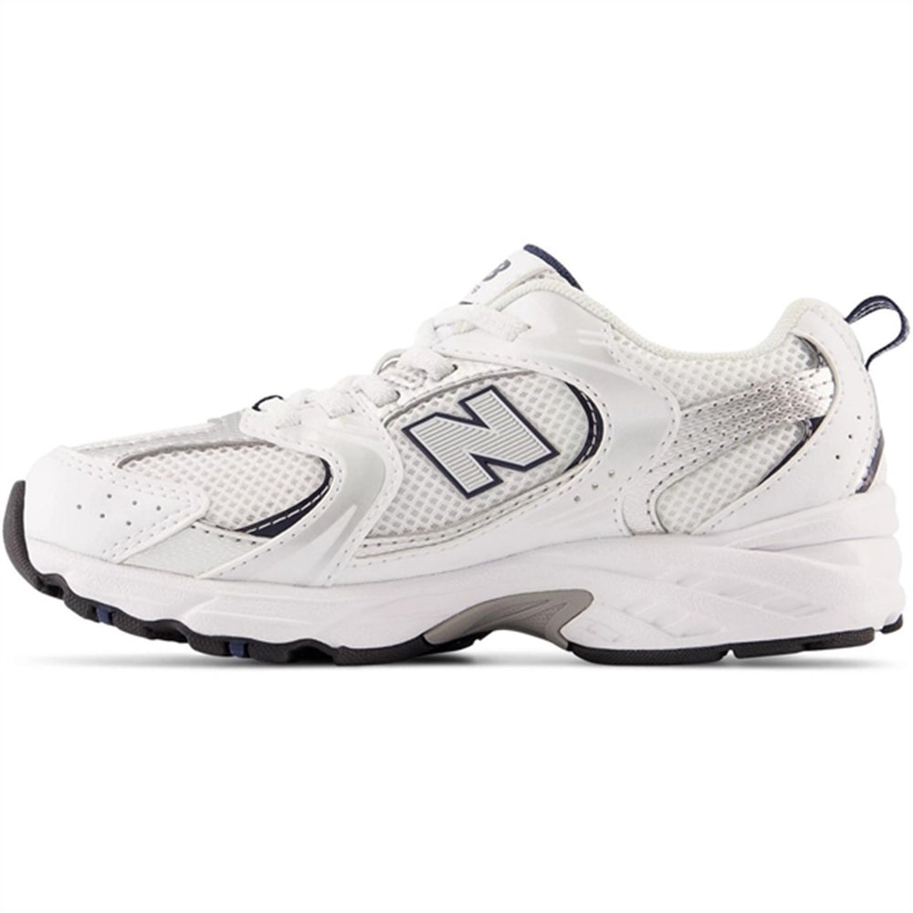 Køb New Balance 530 Kids Bungee Lace Sneakers White