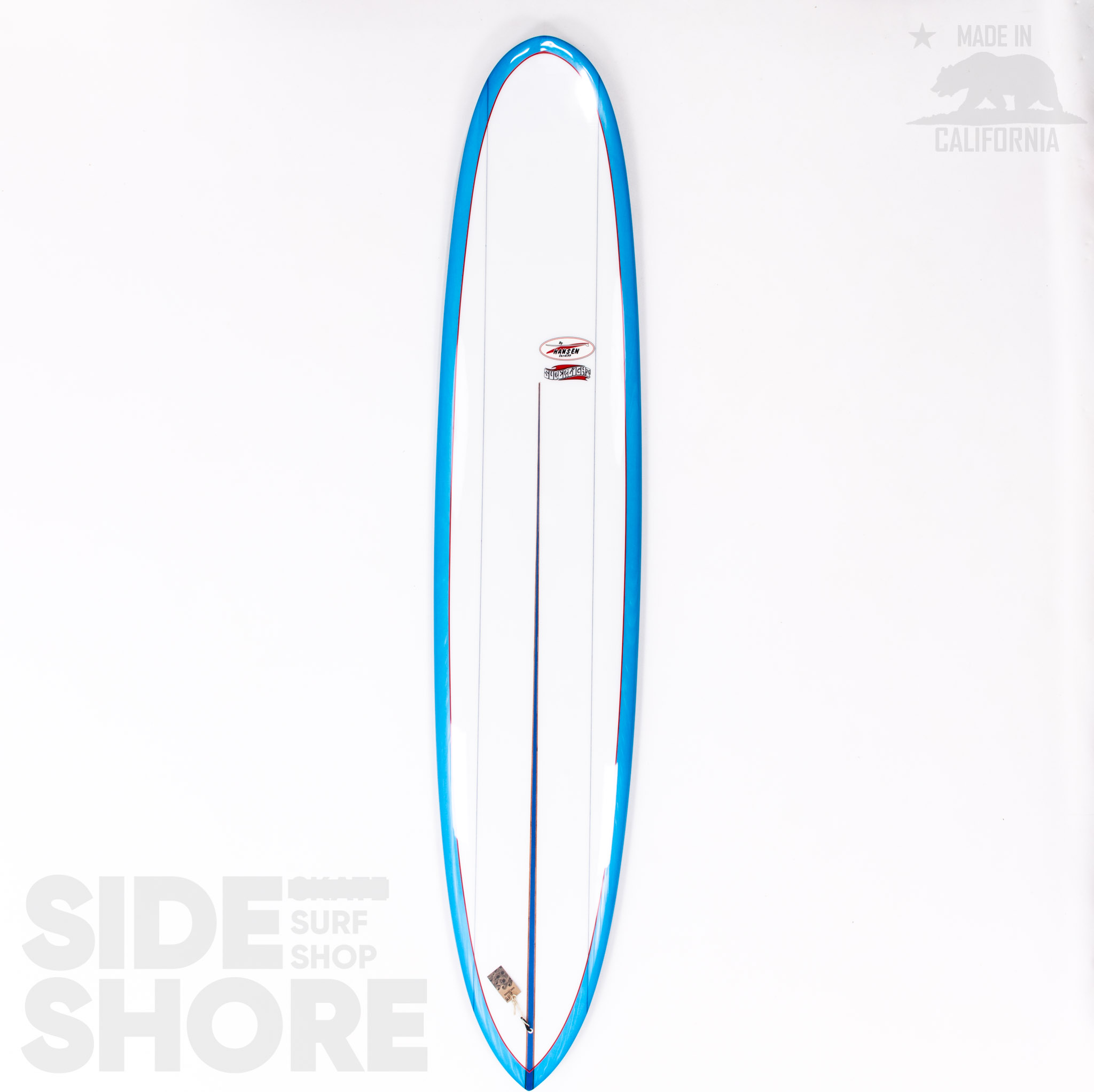 Hansen Surfboards Superlight - Tint Blue   Polish - 9'6 x 22 5/8