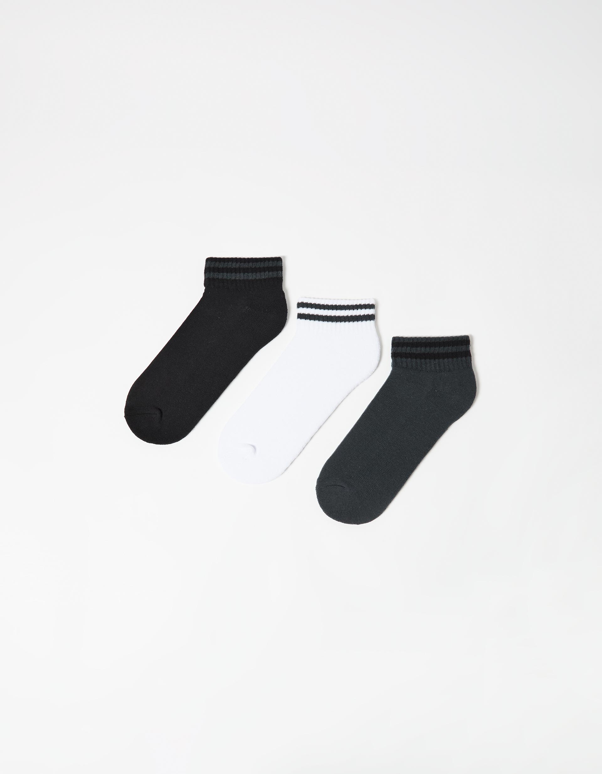Pack 3 Pares de Meias, Homem, Preto