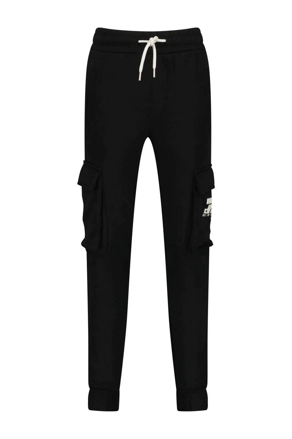 Vingino tapered fit joggingbroek Sallo zwart