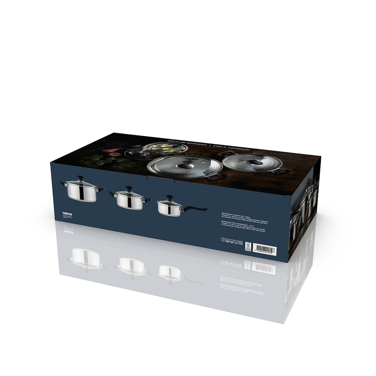 Funktion Cookware set 6 dele