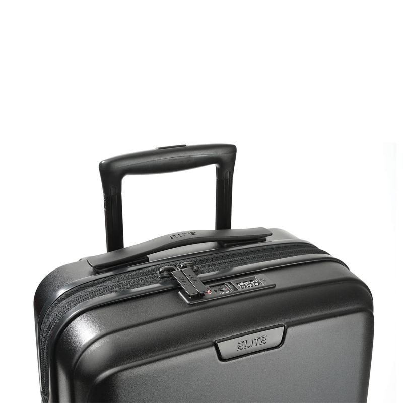 Valise rigide Pure mate Extensible 65cm Noir