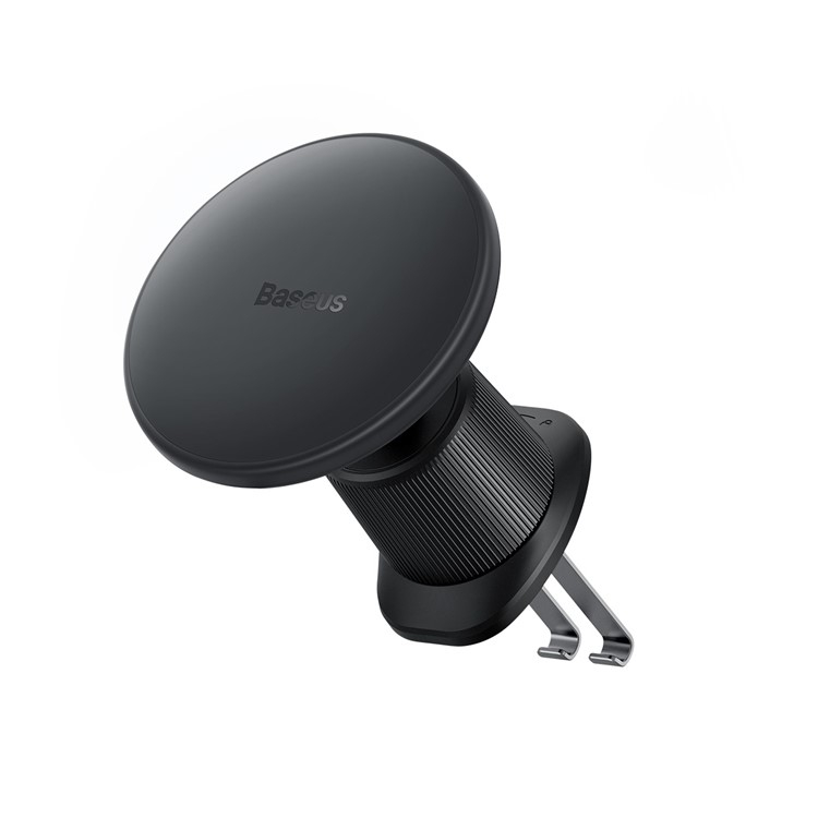 (15W) Magnetische Qi Wireless Auto KFZ Smartphone Halterung Ladegerät für Lüftungsgitter - Schwarz