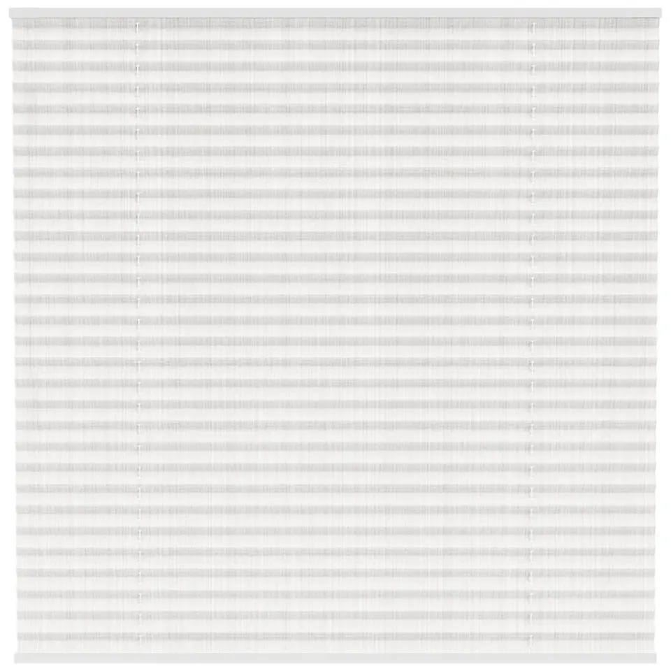 Fenstr plisségordijn Lille enkel 20mm transparant - wit (10320)