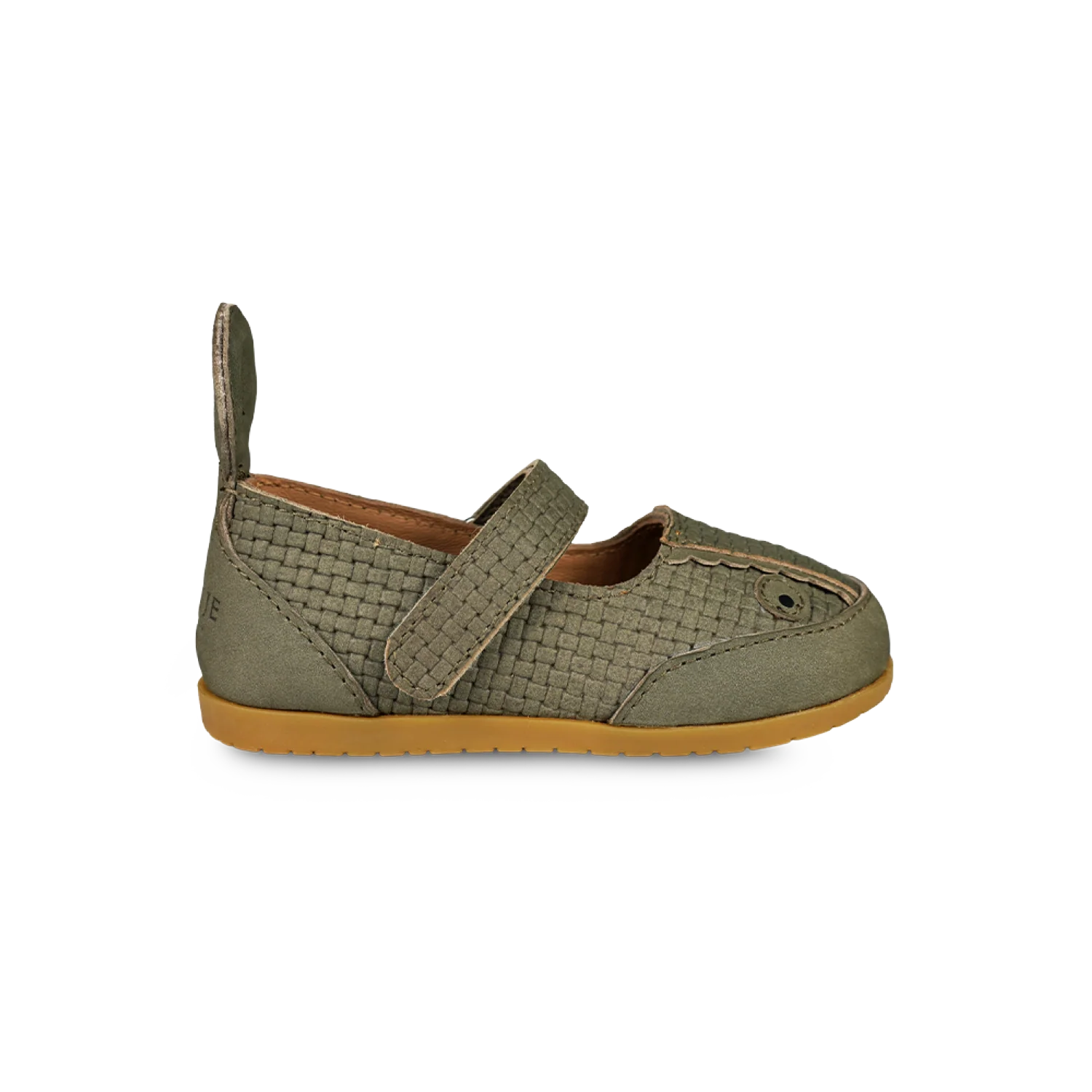 Langu Shoes | Chameleon | Stone Square Stamped Nubuck