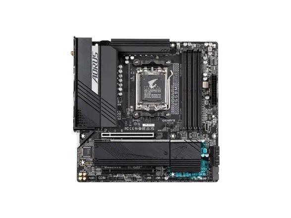 Gigabyte B650 GAMING X AX - Bundkort - ATX - Socket AM5 - AMD B650 Chipset - USB 3.2 Gen 2, USB-C 3.2 Gen2, USB 3.2 Gen 1 - 2.5 Gigabit LAN, Wi-Fi 6E, Bluetooth - onboard grafik (CPU påkrævet) - High Definition Audio (7.1-kanal)