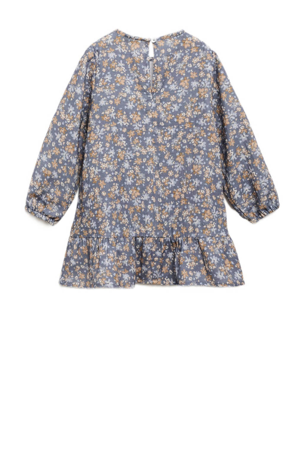 Mango Kids gebloemde jurk lila