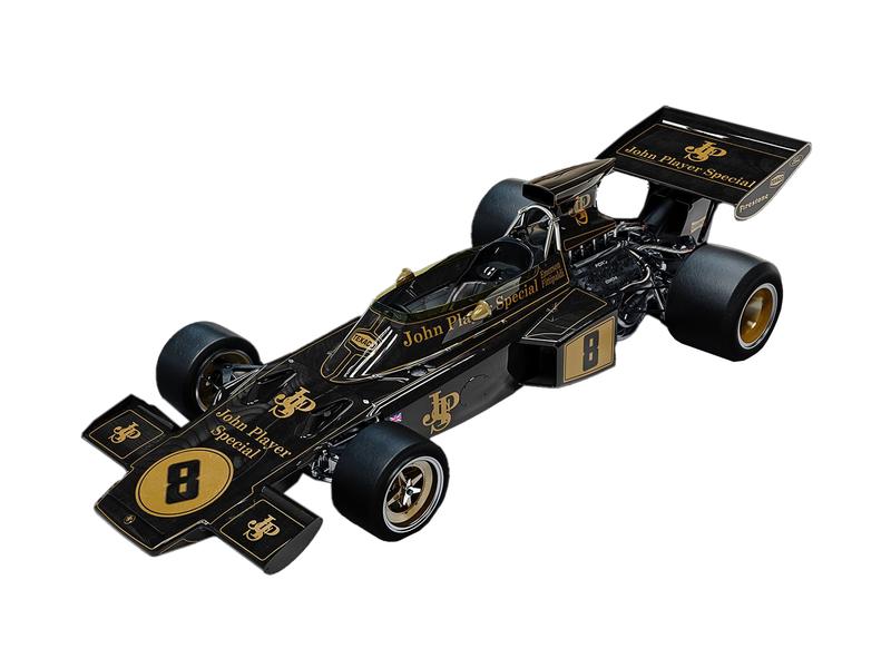 Pocher Premium Kit Lotus 72D 1:8 Pocher Lotus 72D Premium Modell Kit im Massstab 1:8