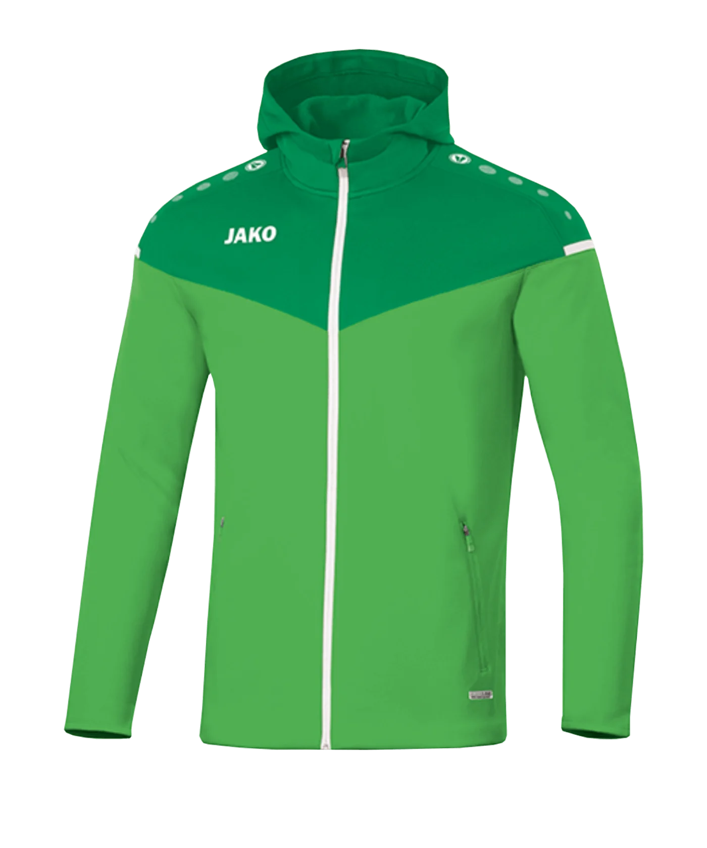 JAKO Champ 2.0 Kapuzenjacke Damen Grün F22