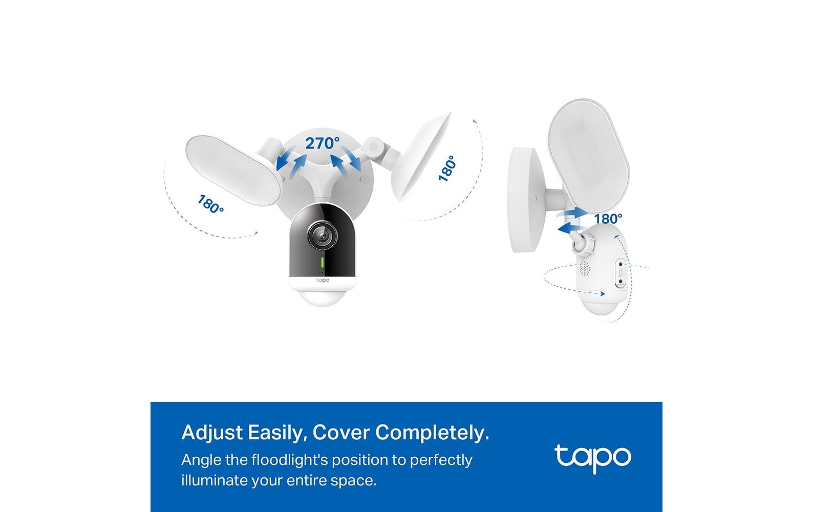 Netzwerkkamera Tapo C720 2K QHD<br>Intelligente Flutlichtkamera