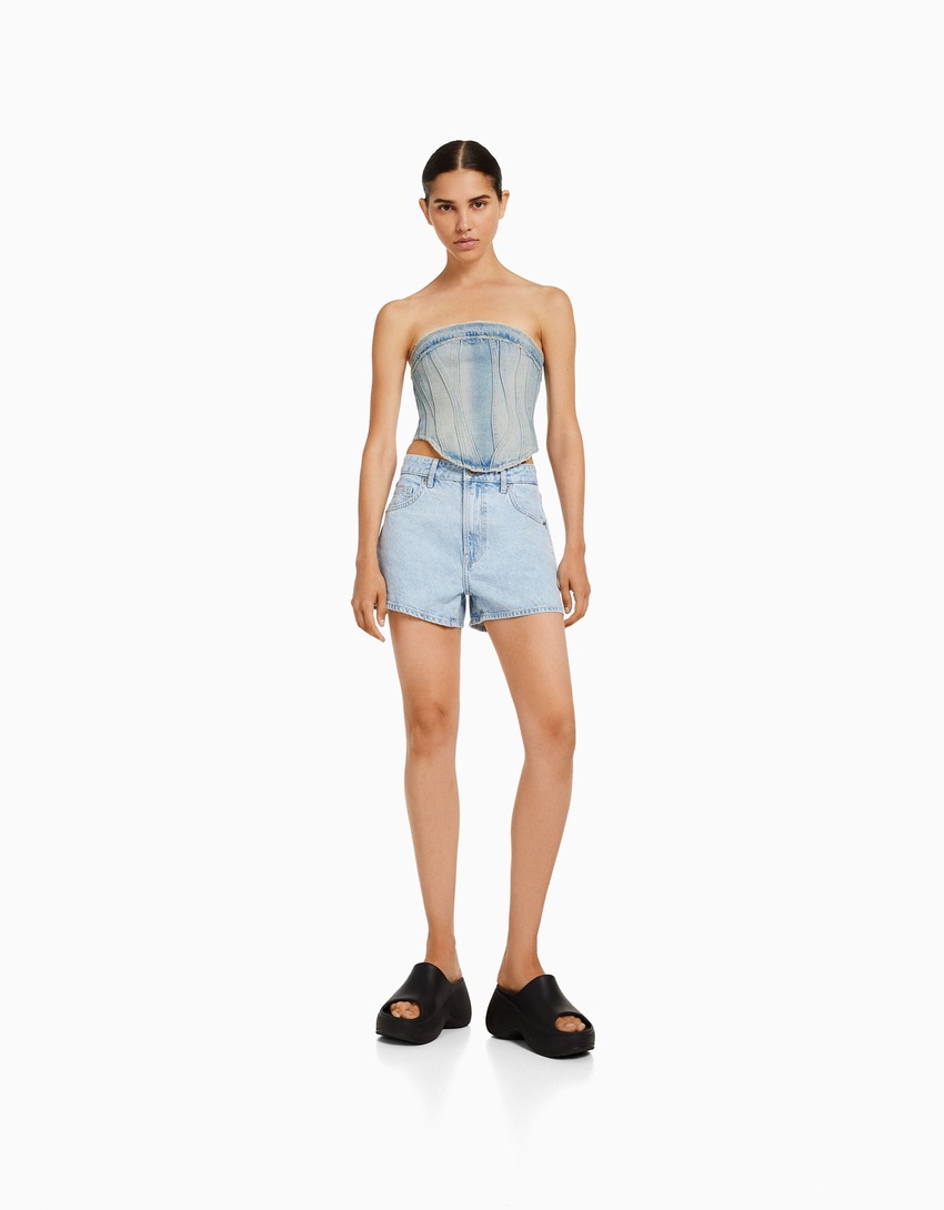 Top corset jeans