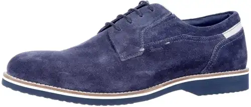 Sioux blauw 12074 Dilip-716-H - maat 15 veterschoen blauw - maat 15 Calandschoen