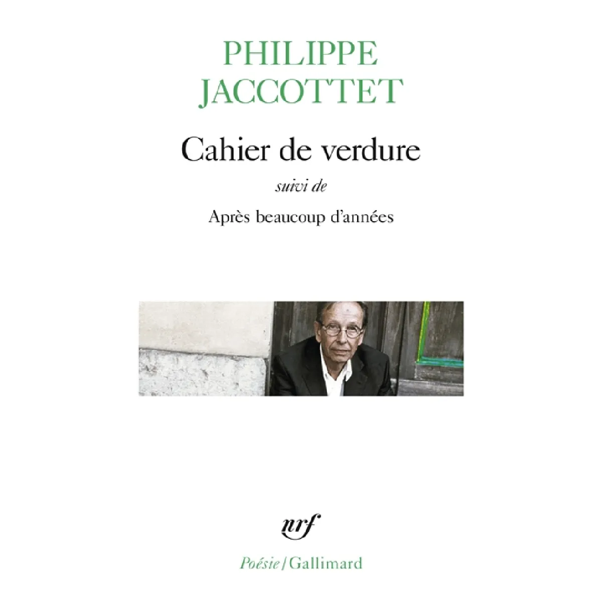 Cahier de verdure. Après beaucoup d'années