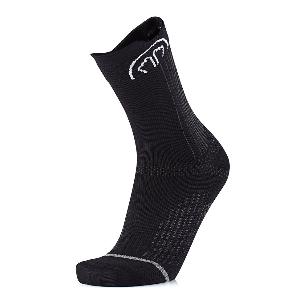 Sidas RUN ANATOMIC CREW - Chaussettes noir