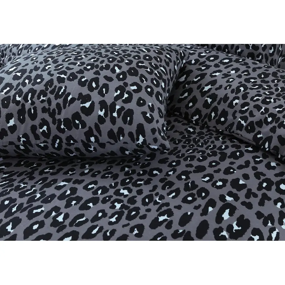 Day Dream Dekbedovertrek Panter - 240x200/220 cm - Grijs