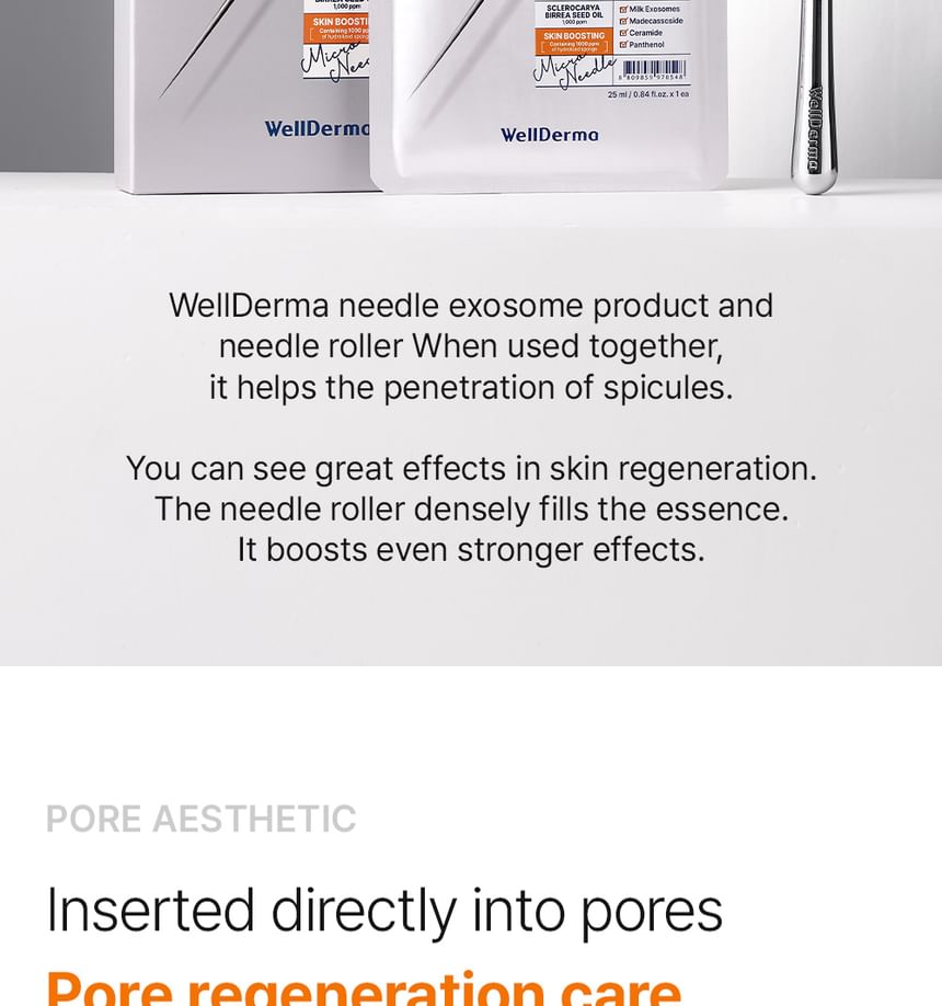WellDerma - Facelifting Needle Shot Roller