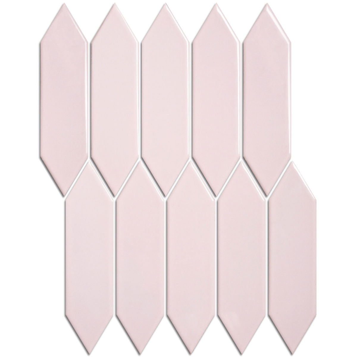 The Mosaic Factory Paris mozaïek tegels 26x31 roze
