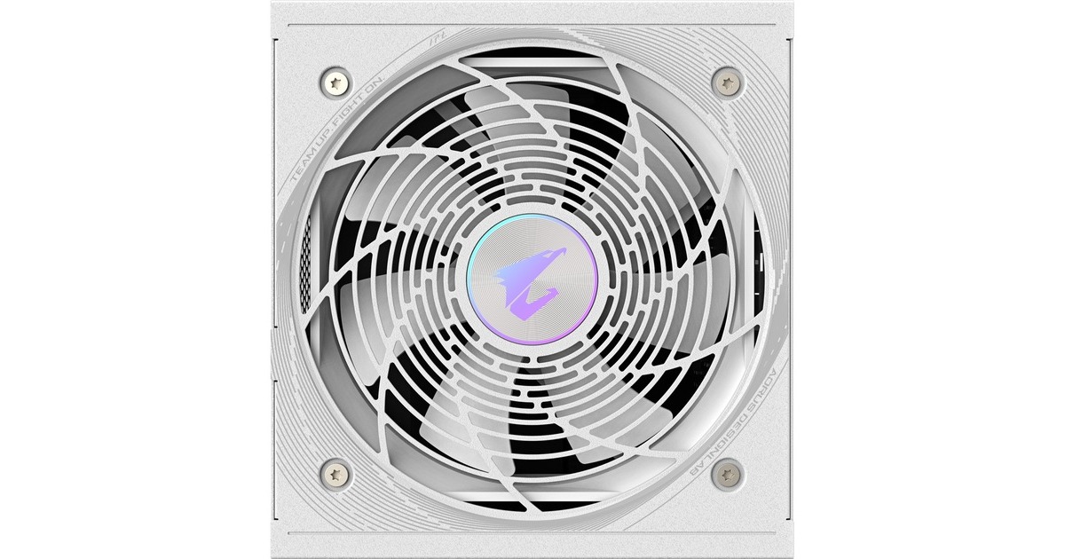 GIGABYTEAORUS ELITE GP-AE850PM PG5 ICE modulaire 850 watt voeding   (Wit, 1x 12VHPWR, 6x PCIe)