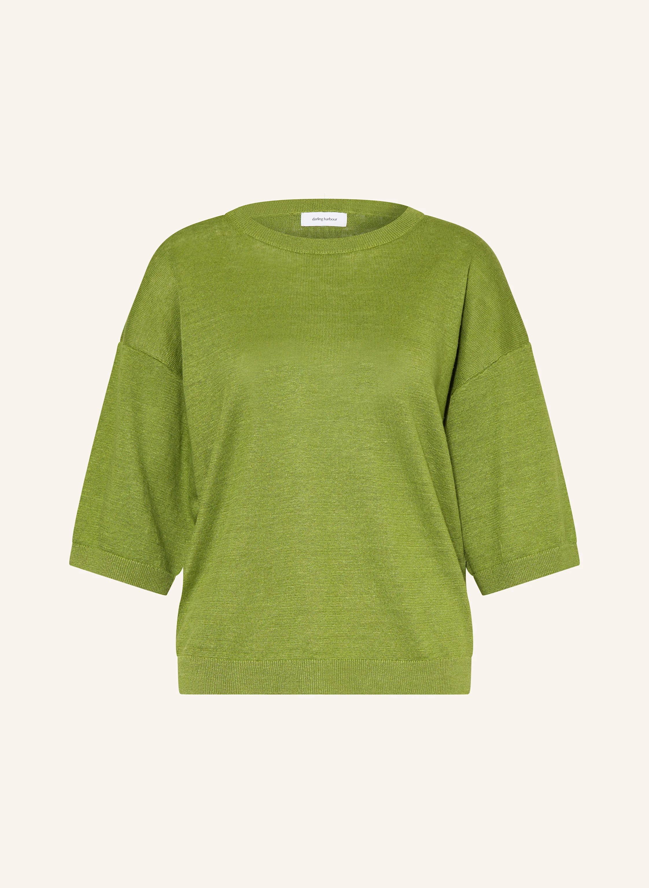 darling harbour Strickshirt aus Leinen