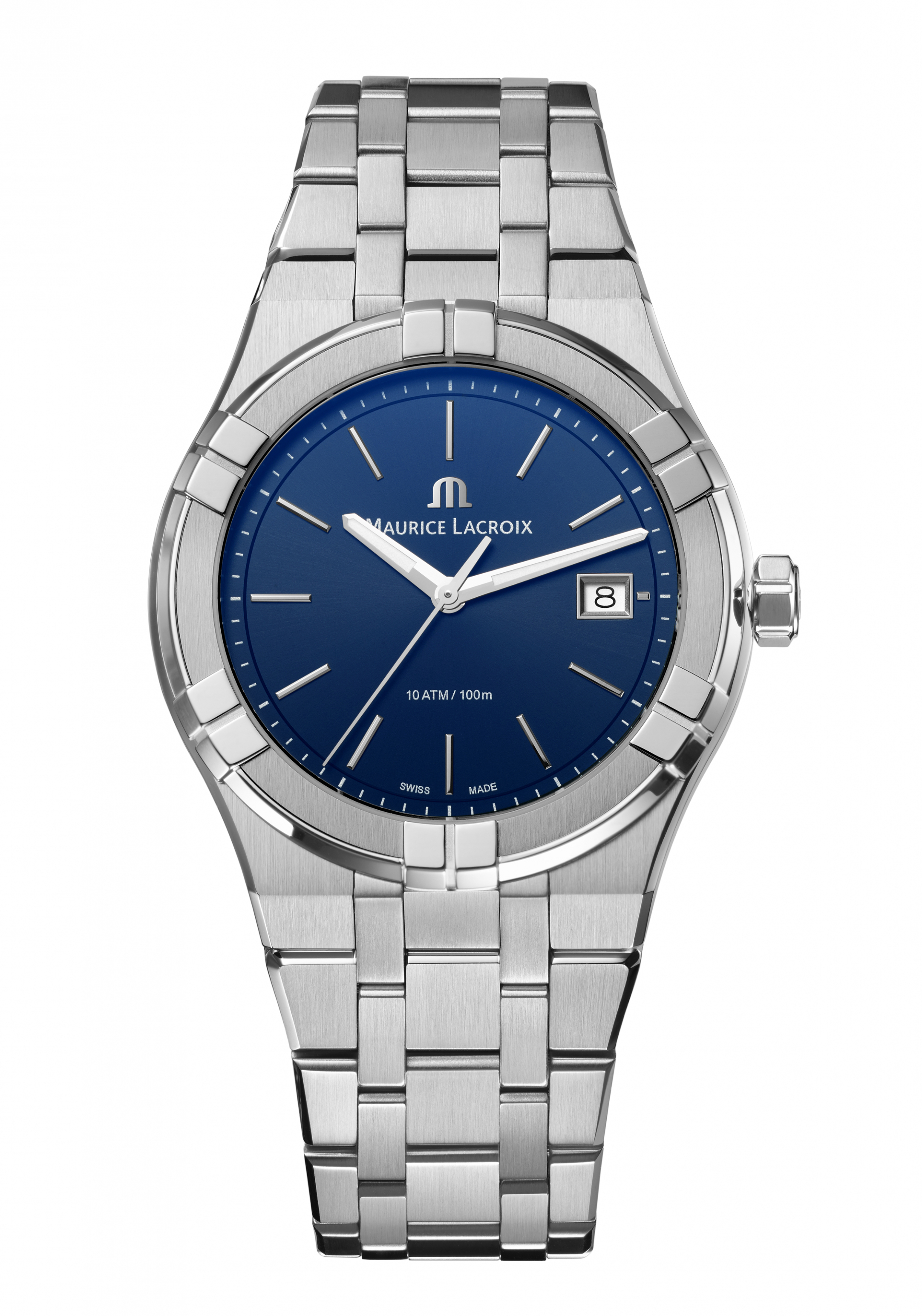 Maurice Lacroix Aikon Herrenuhr Blau AI1108-SS002-430-1