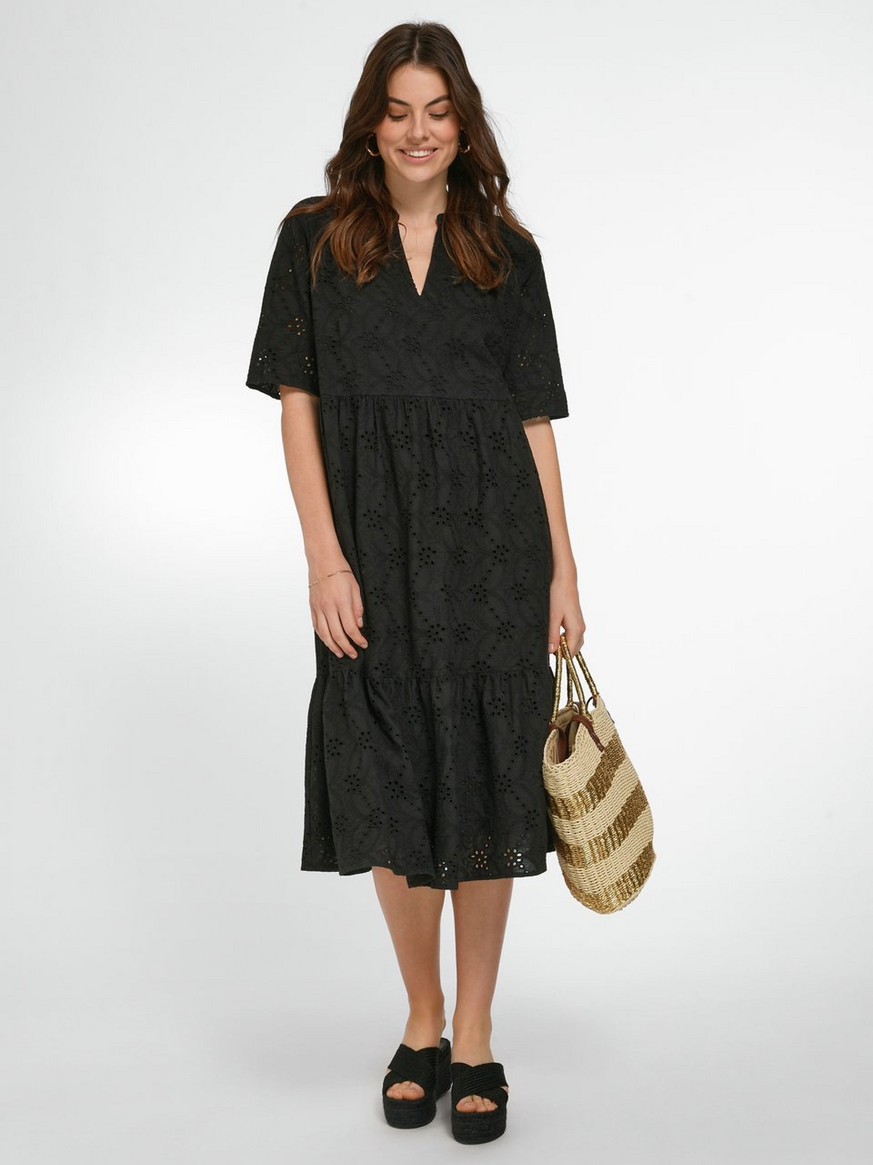 Kleid mit 1/2-Arm