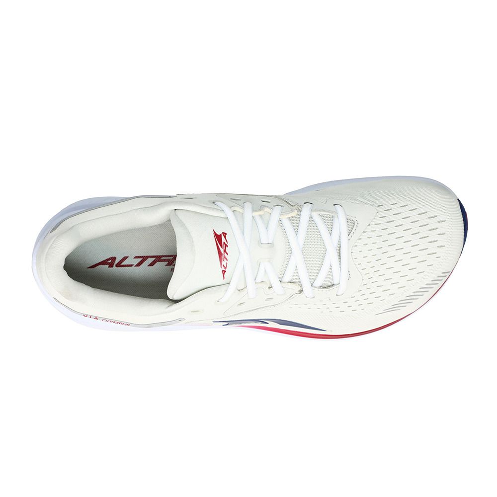 Altra VIA OLYMPUS - Chaussures running Homme white/blue