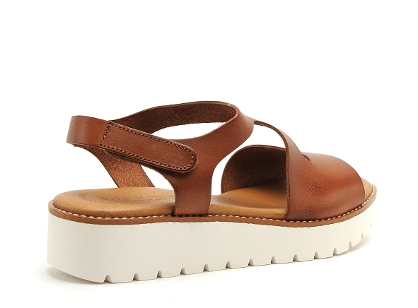 Eva frutos nu pieds plats femme 3225 marron