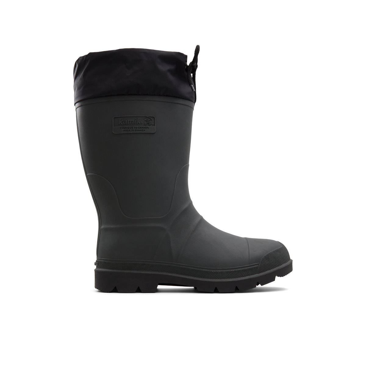 KAMIK-Forester-Bottes de pluie - Talon plat - Vert Foncé
