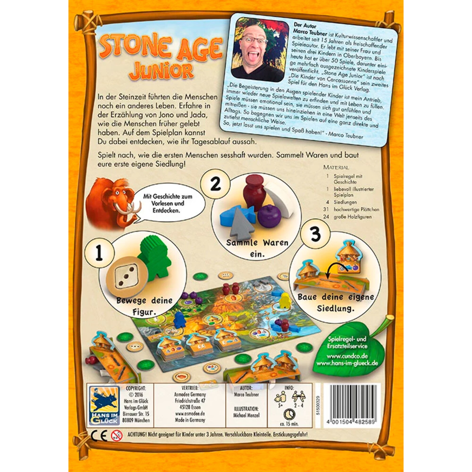 Asmodee Brettspiel Stone Age Junior
