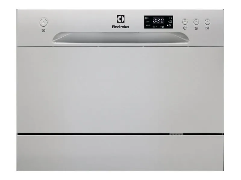 Electrolux ESF2400OS - Bordopvaskemaskine - bredde: 55 cm - dybde: 50 cm - højde:43.8 cm - Rustfrit stål - 52 dB