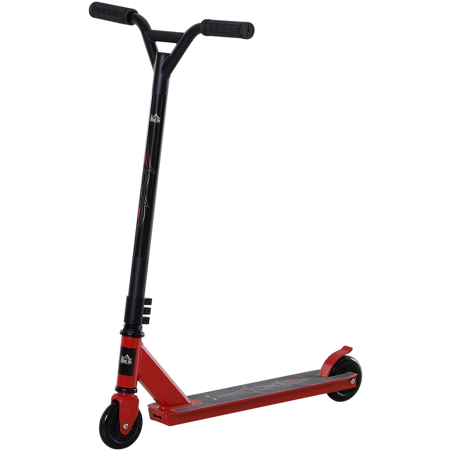 HOMCOM Tretroller für Kinder rot