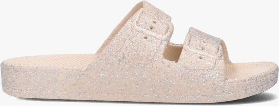 Freedom Moses slippers grijs Meisjes Rubber Effen 37 38