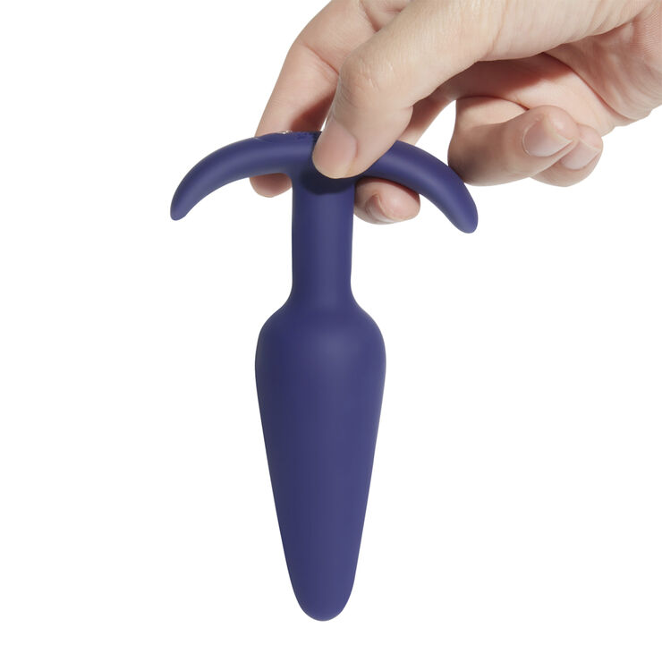 The Oh Collective Boo - Vibrating butt plug with remote control Dark plum