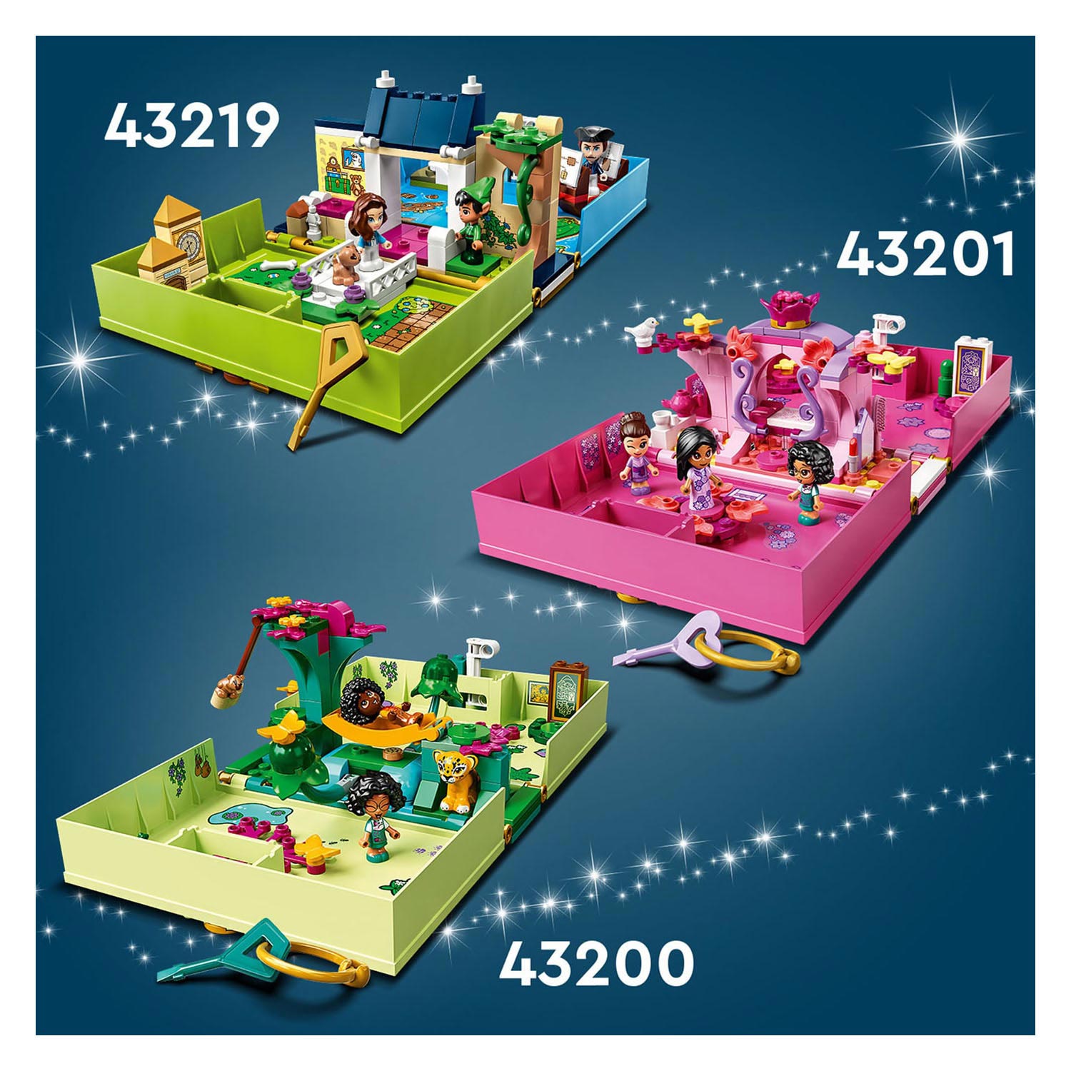 LEGO Disney Peter Pan & Wendy's Verhalenboekavontuur Set