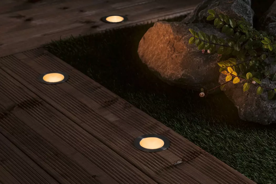 LED-Bodeneinbauleuchte Plug&Shine