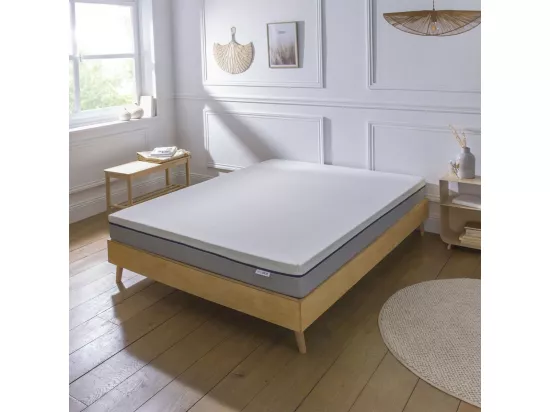 Matelas 140 x 190 cm mousse Hybride - épaisseur 16cm - Confort Ferme - AGRÉABLE