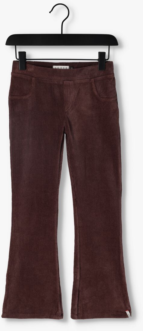 LOOXS aubergine looxs flared broek 2233-7668