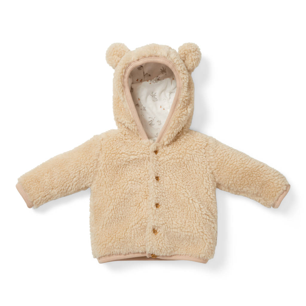 Little Dutch teddy jasje Sand