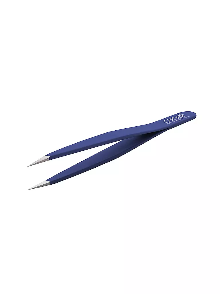 CANAL Splitterpinzette rostfrei 95mm (Blau) 2023-02 blau